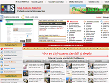 Tablet Screenshot of cluj-napocaservicii.ro